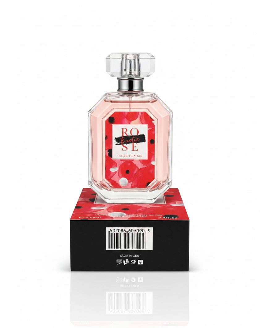 Women Floral Rose Perfume - Enduring Timeless Elegance Fragrance